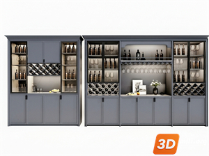 Wine cabinet Skp Files